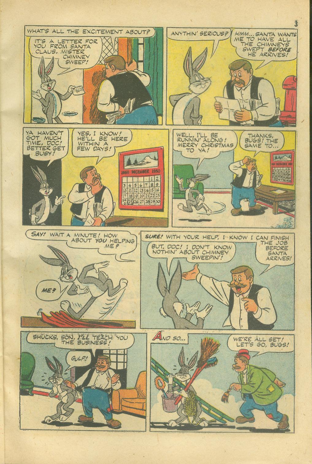 Read online Bugs Bunny's Christmas Funnies comic -  Issue # TPB 1 - 5