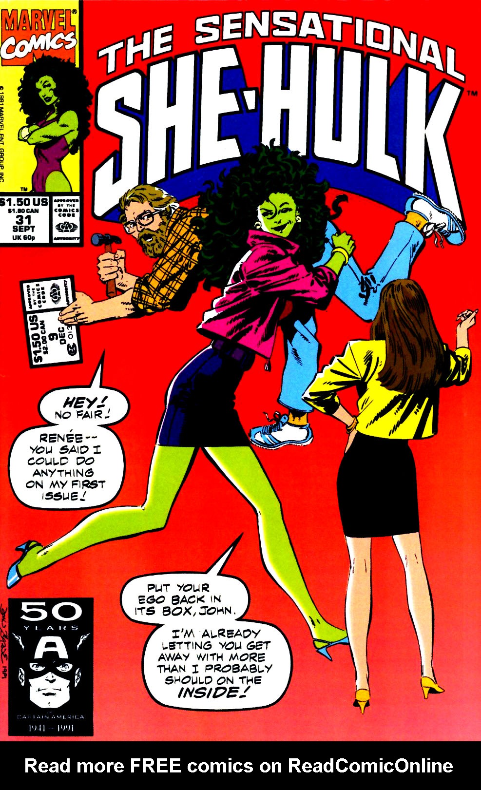 Read online The Sensational She-Hulk comic -  Issue #31 - 1