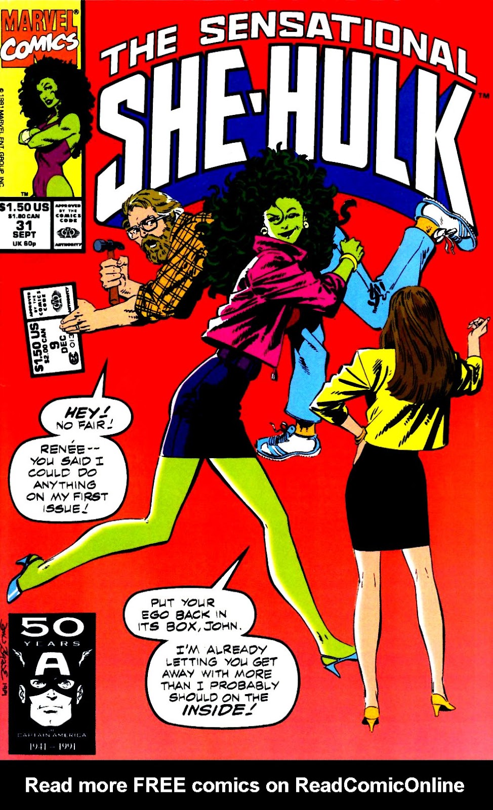 The Sensational She-Hulk issue 31 - Page 1