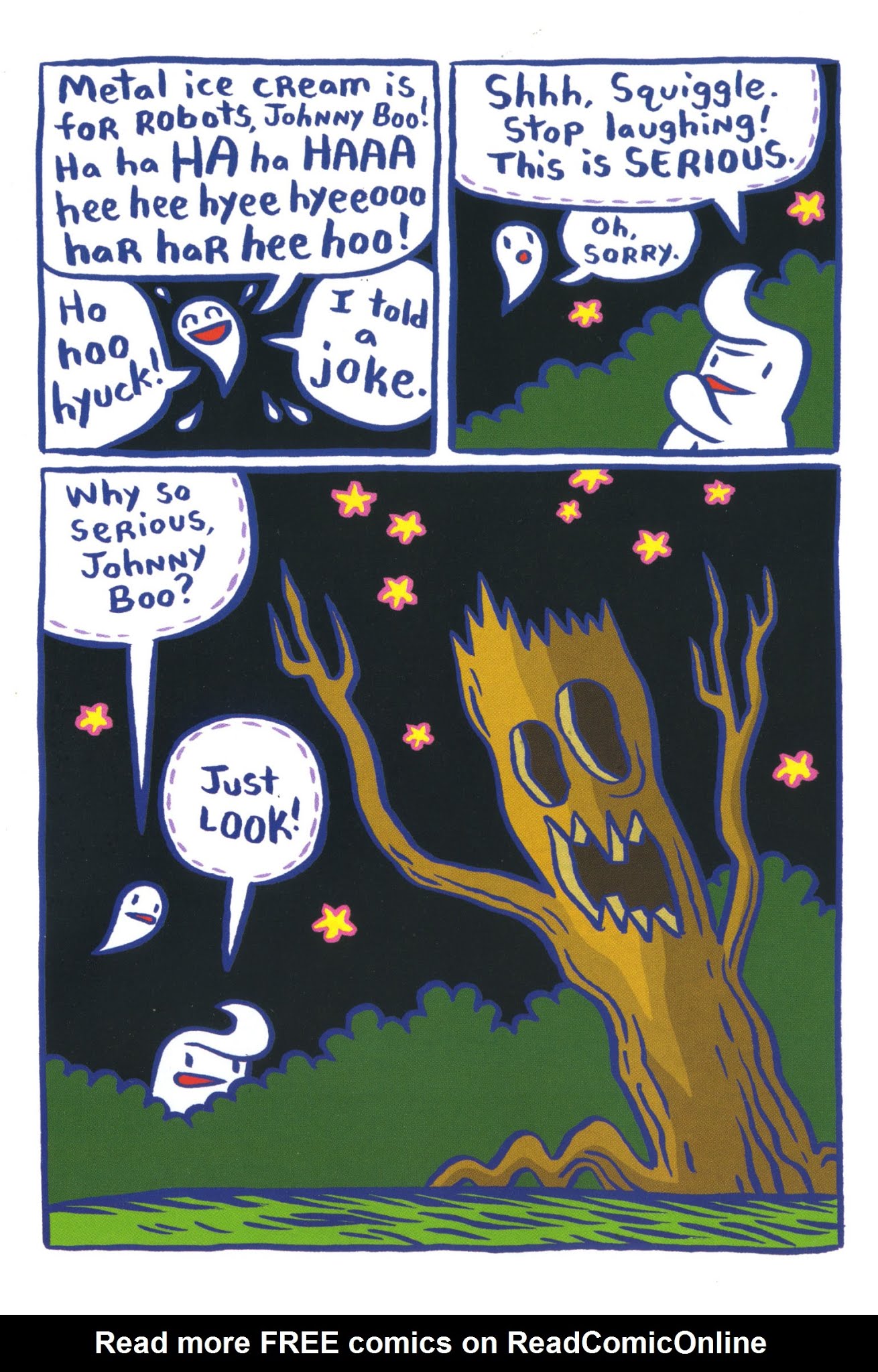 Read online Halloween Comic Fest 2018 comic -  Issue # Johnny Boo and the Spooky Tree - 10