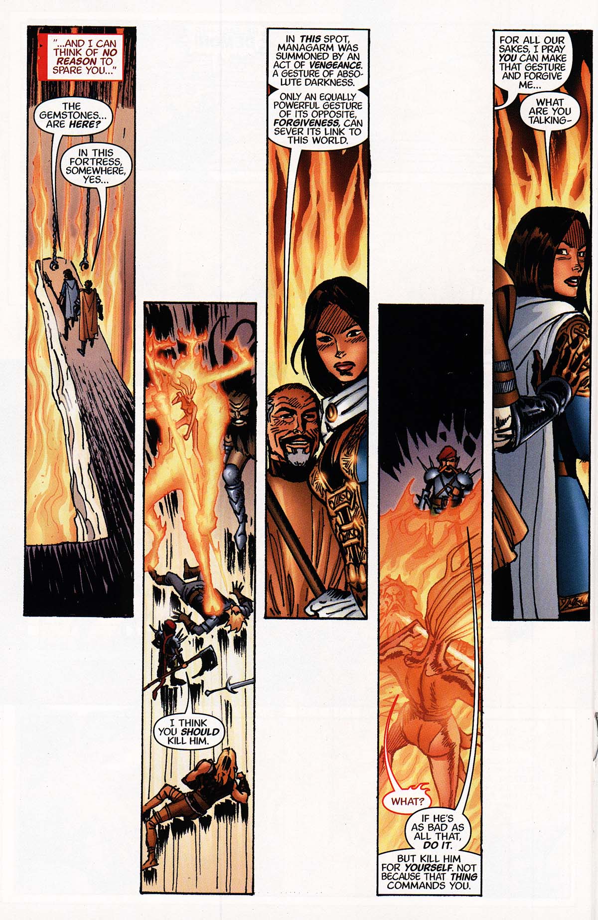 Read online R.A. Salvatore's DemonWars: Trial By Fire comic -  Issue #5 - 16