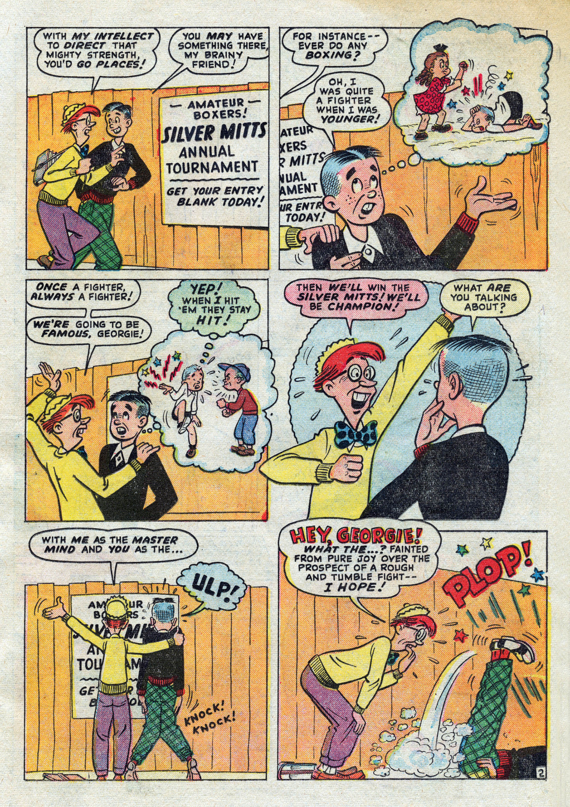 Read online Georgie Comics (1949) comic -  Issue #25 - 15