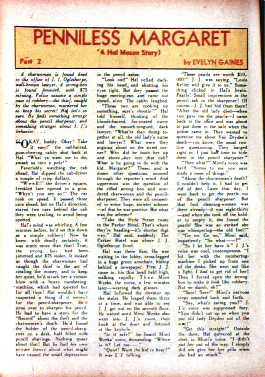 Read online Sensation (Mystery) Comics comic -  Issue #17 - 46