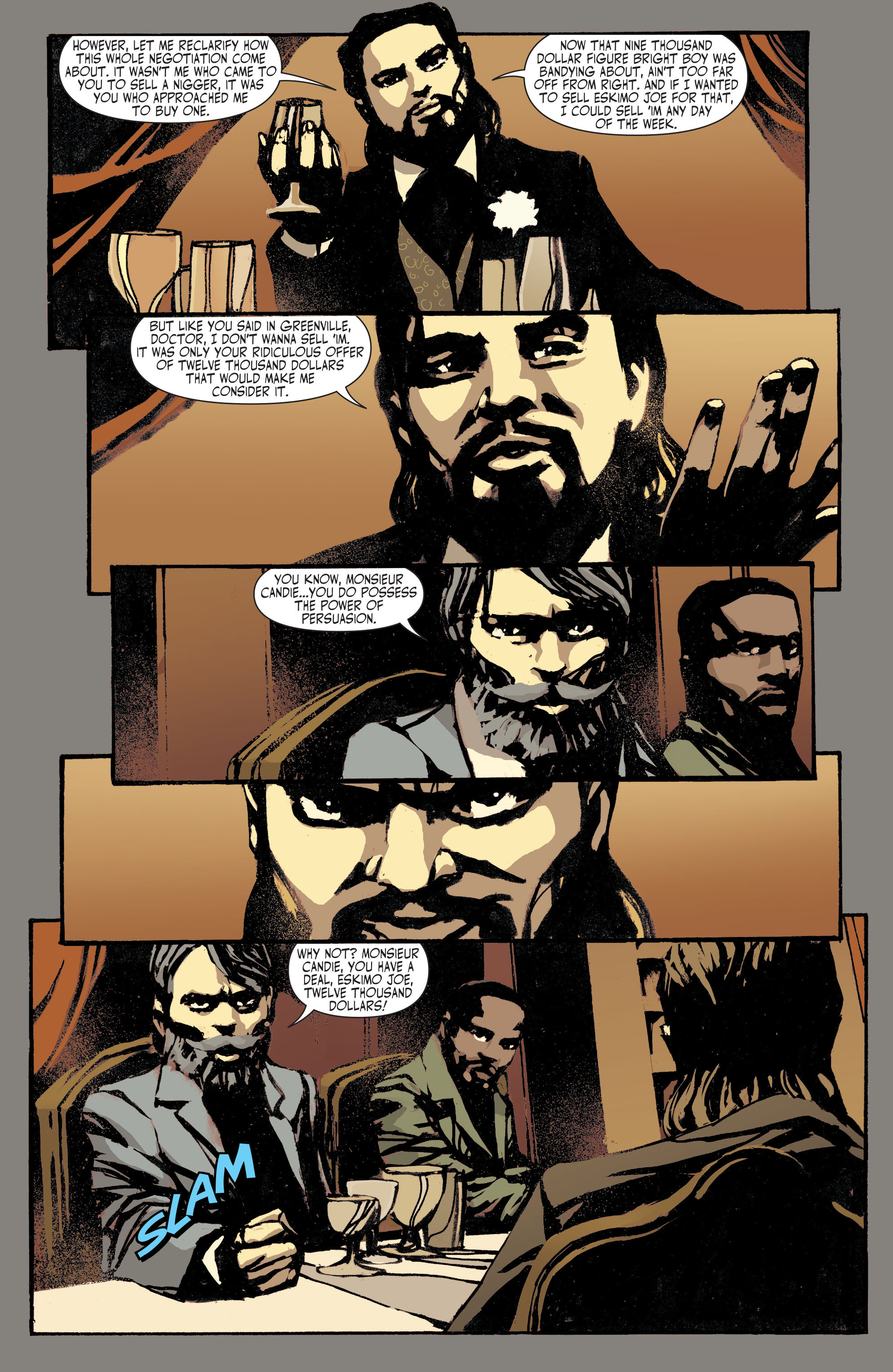 Read online Django Unchained comic -  Issue #5 - 39