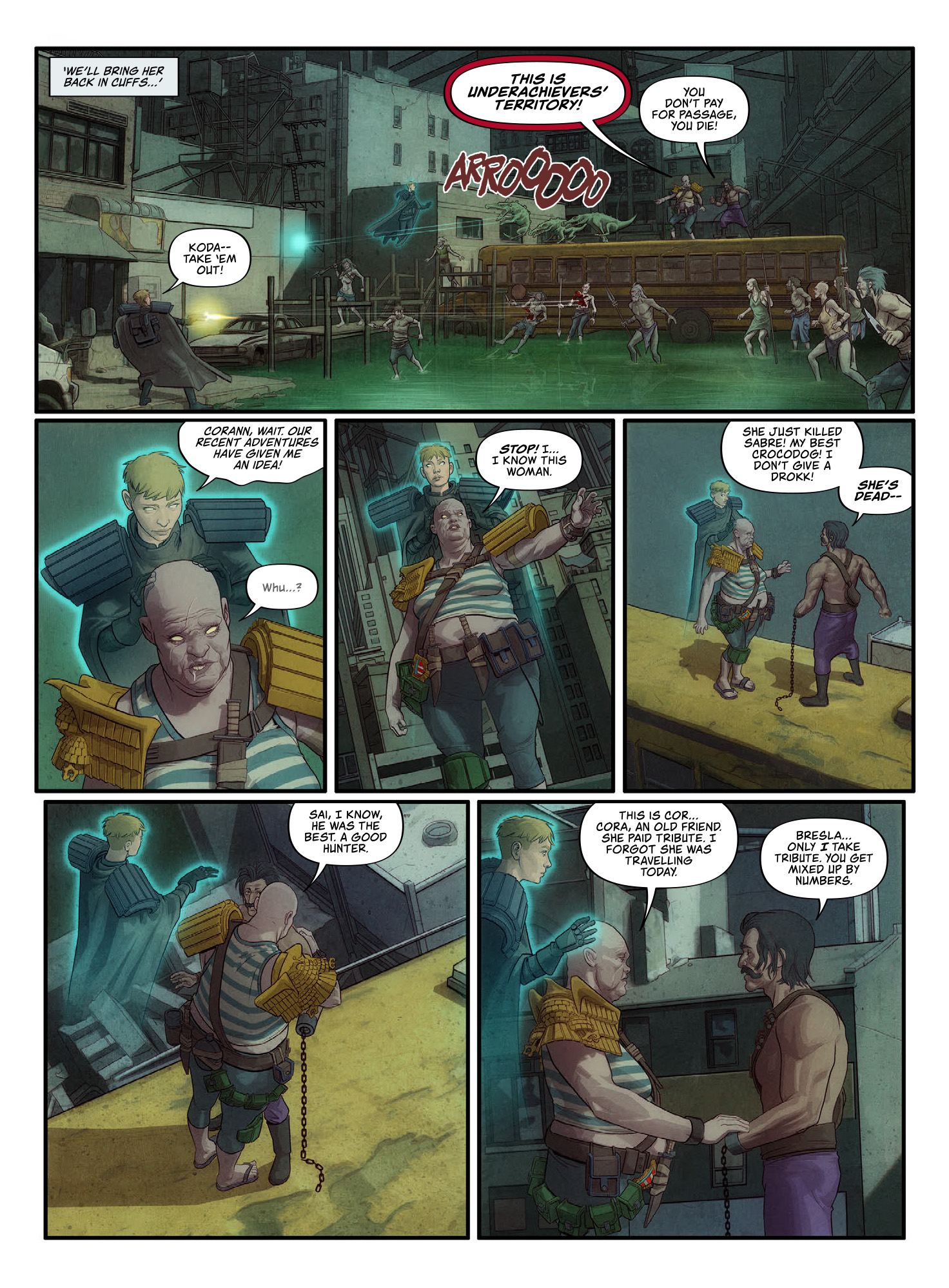 Read online Judge Dredd Megazine (Vol. 5) comic -  Issue #445 - 125