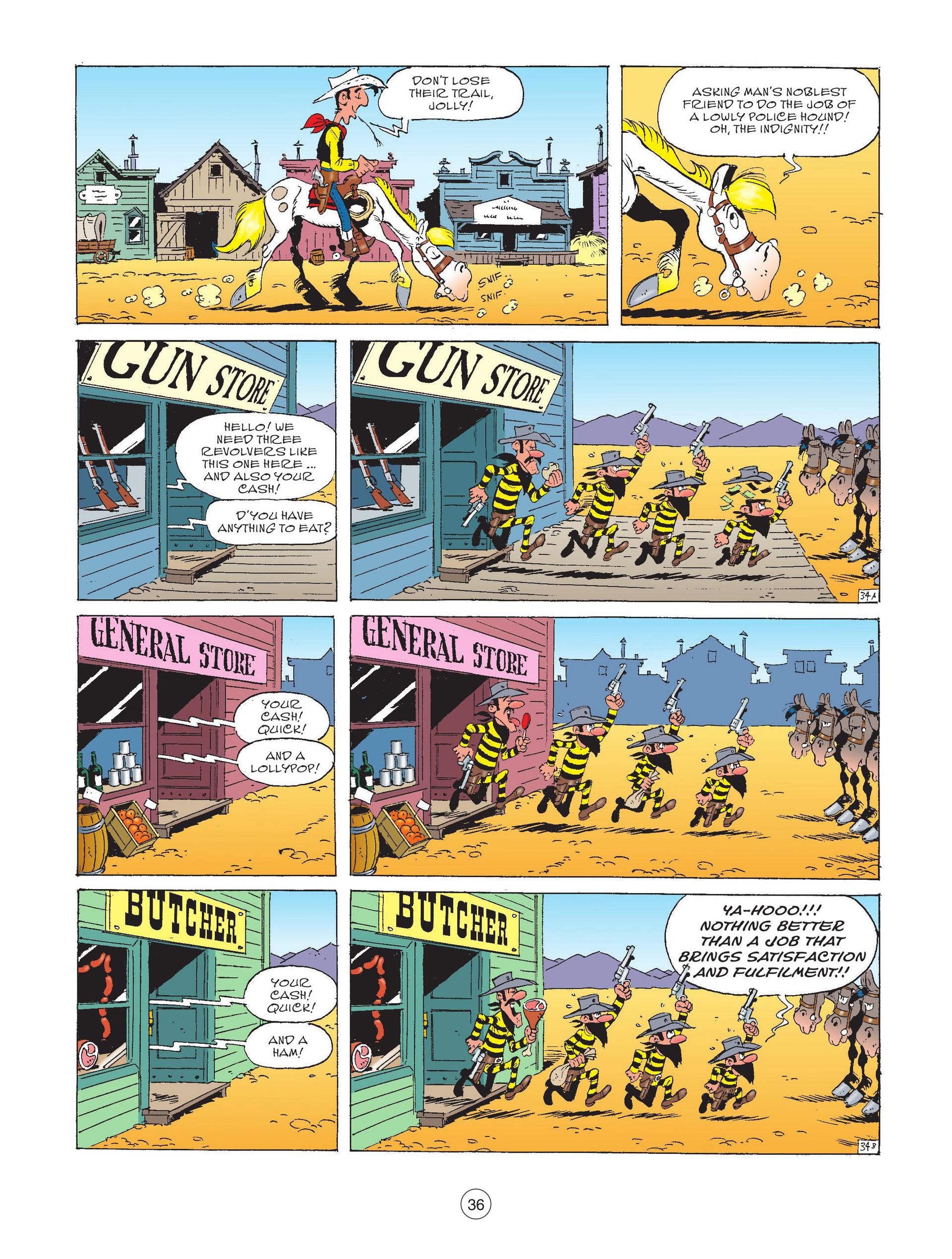 Read online A Lucky Luke Adventure comic -  Issue #72 - 38