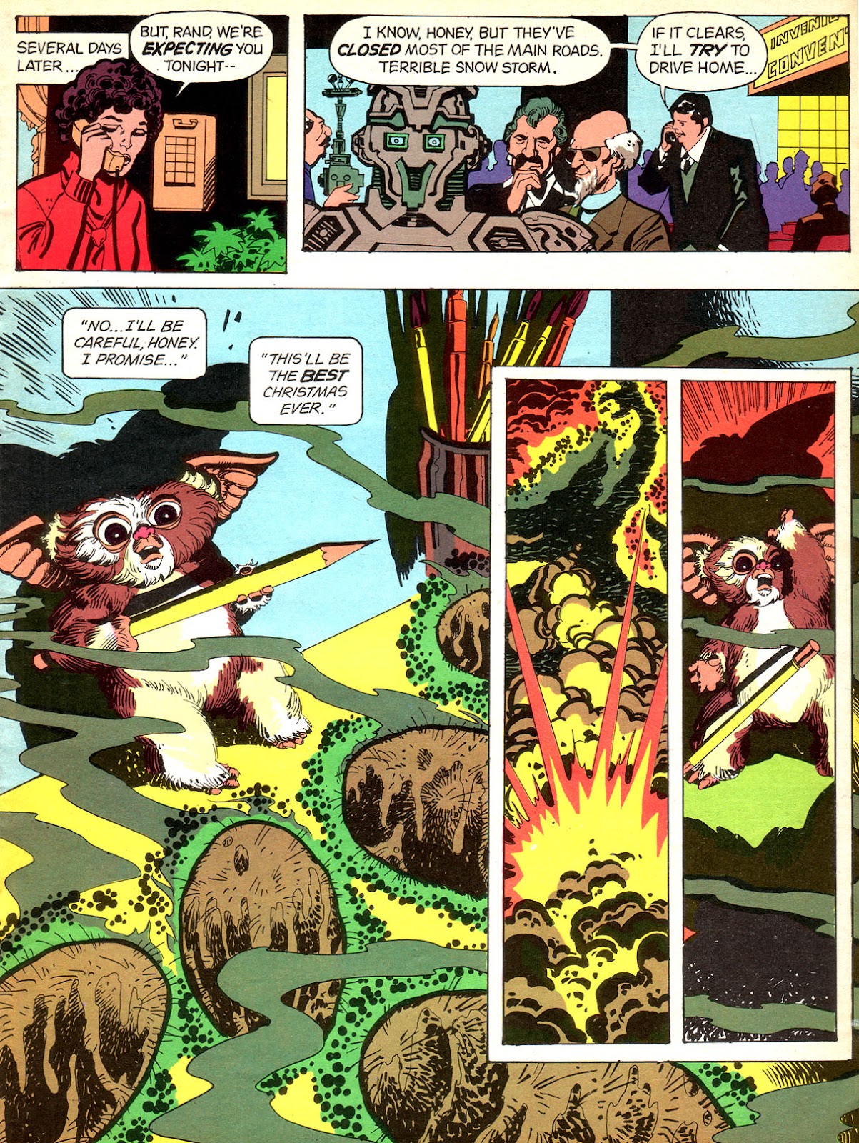 Gremlins: The Official Comic Strip Adaptation issue Full - Page 31