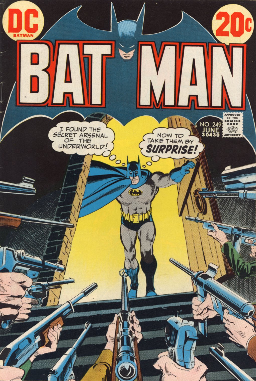 Read online Batman (1940) comic -  Issue #249 - 1