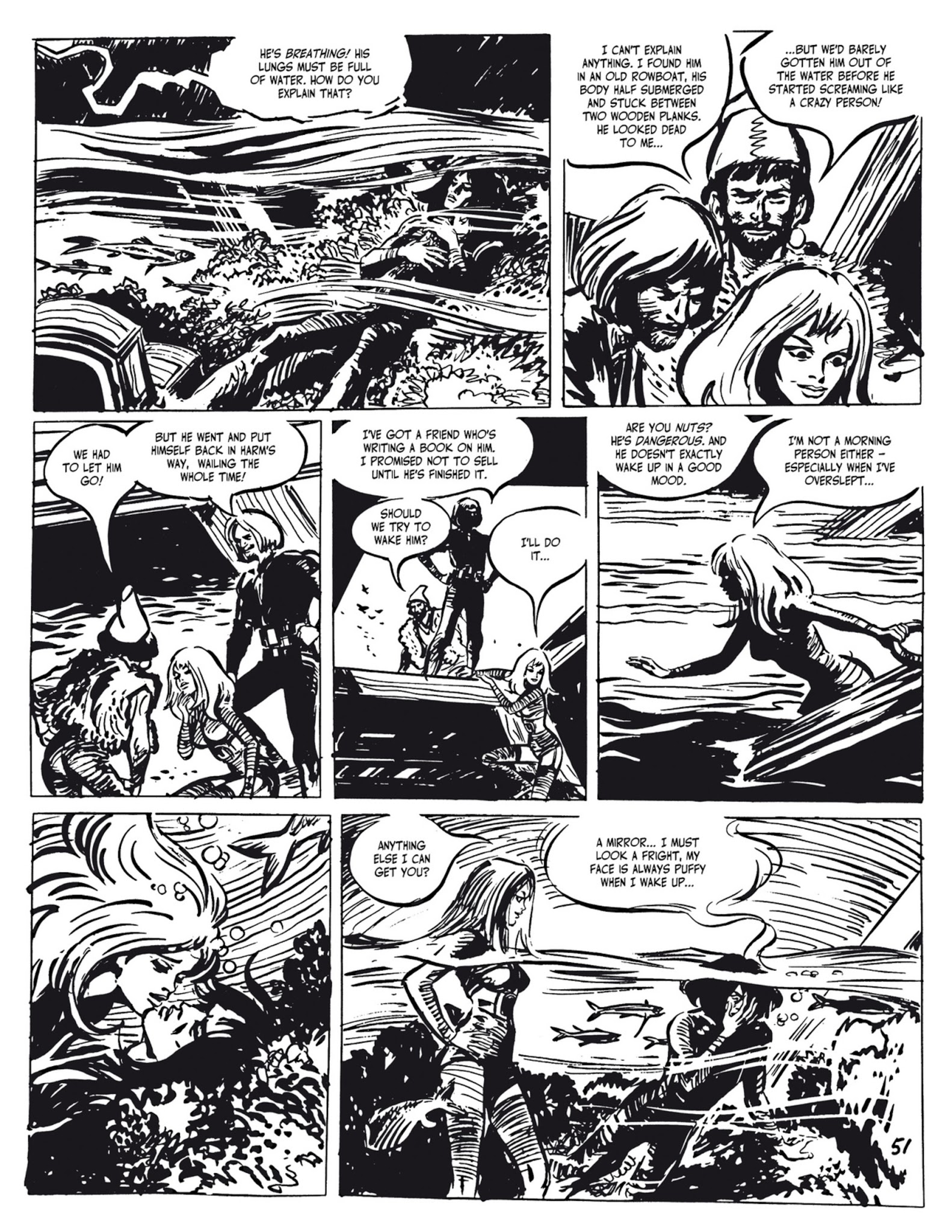 Read online Barbarella and The Wrath of the Minute-Eater comic -  Issue # TPB - 56