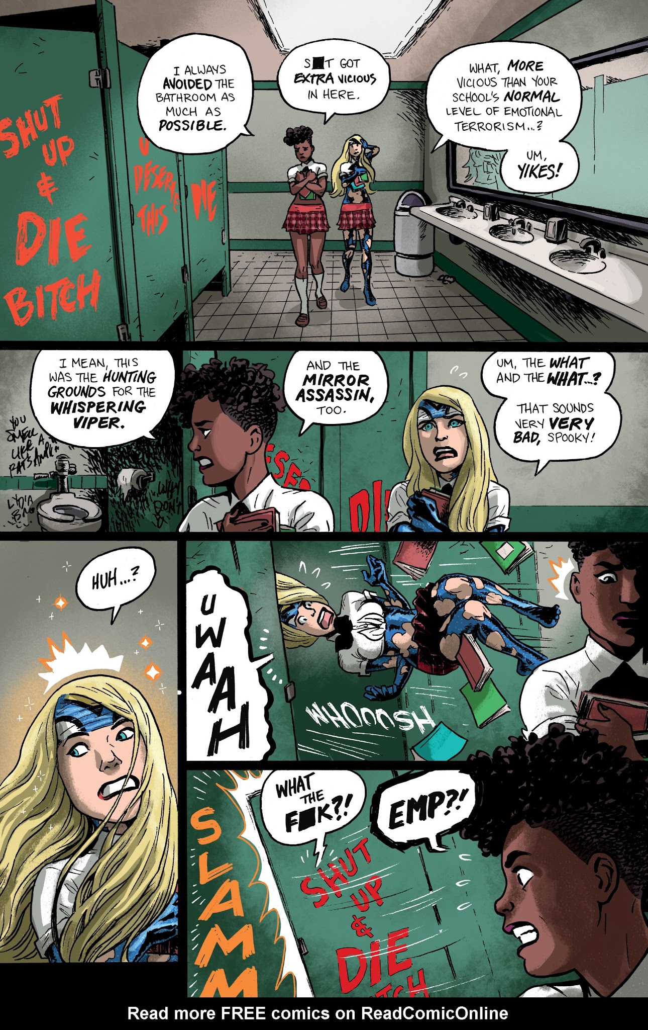 Read online Empowered And Sistah Spooky's High School Hell comic -  Issue #3 - 16