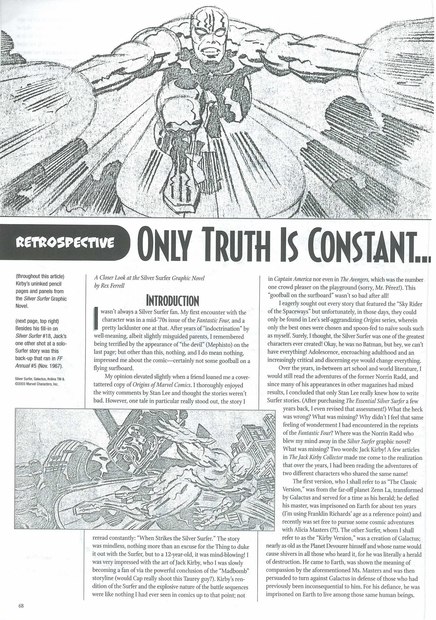 Read online The Jack Kirby Collector comic -  Issue #39 - 70