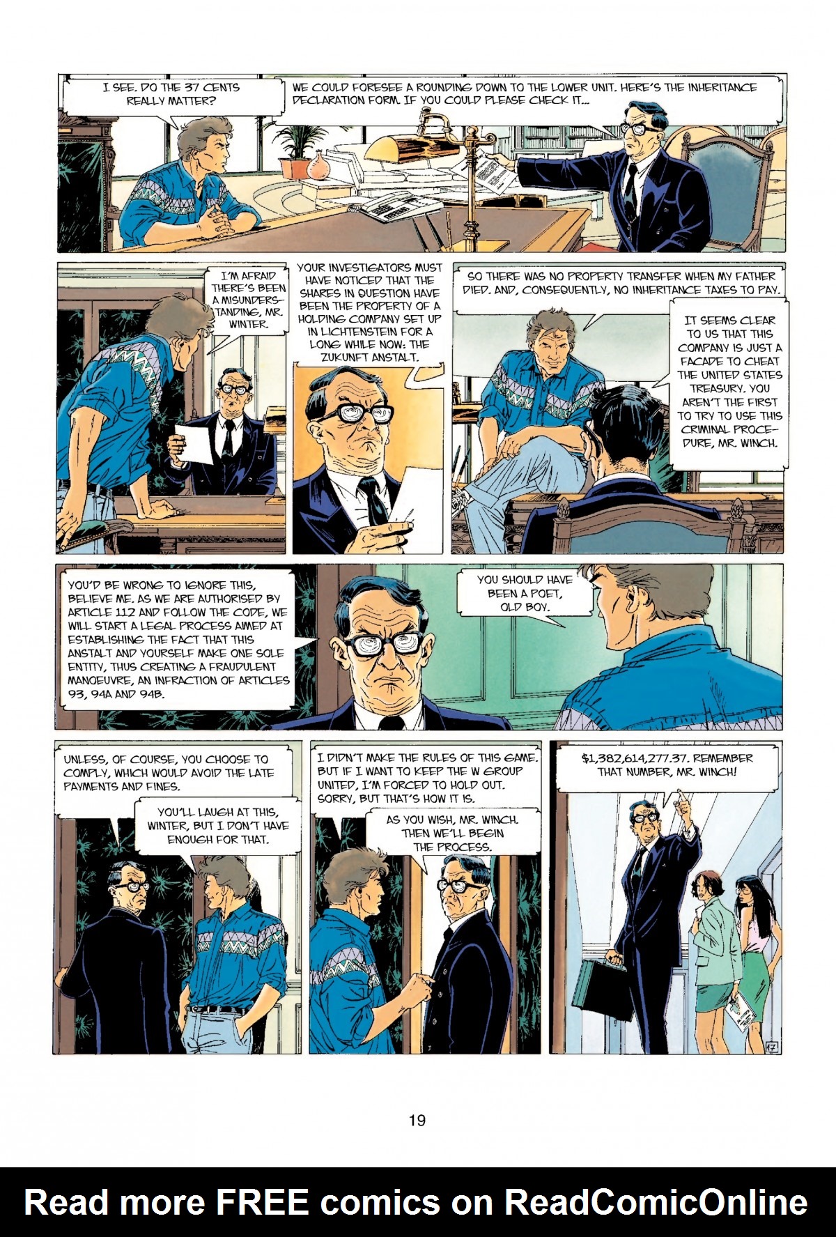 Read online Largo Winch comic -  Issue # TPB 2 - 19