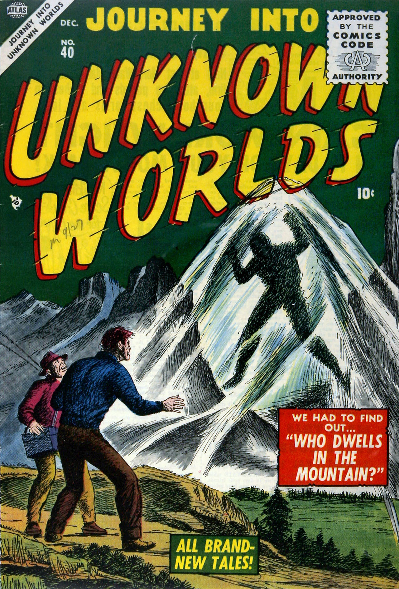 Read online Journey Into Unknown Worlds comic -  Issue #40 - 1