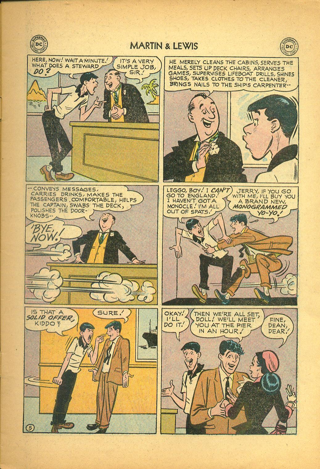 Read online The Adventures of Dean Martin and Jerry Lewis comic -  Issue #27 - 7