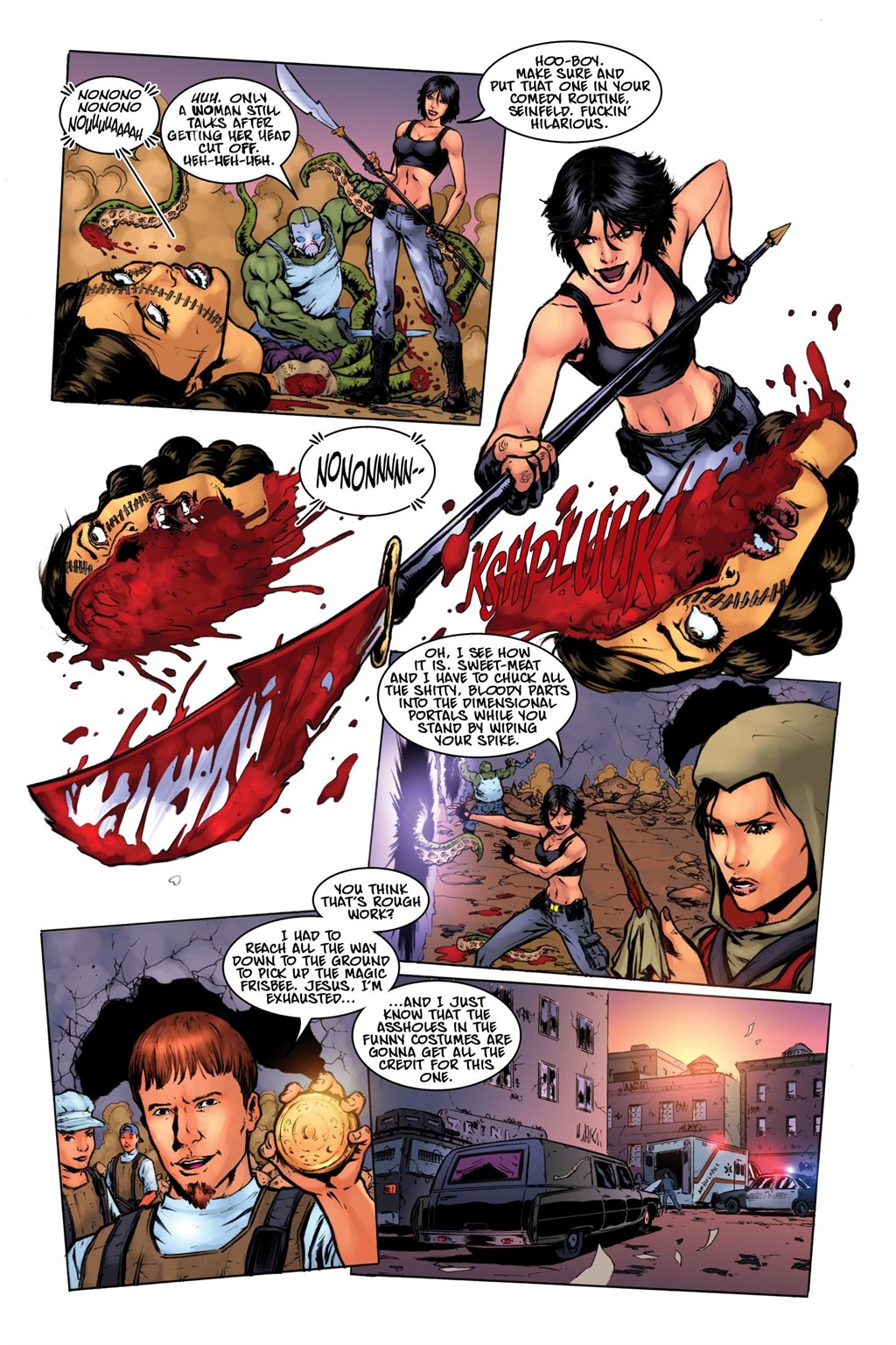 Read online Hack/Slash Omnibus: The Crossovers comic -  Issue # TPB (Part 1) - 95