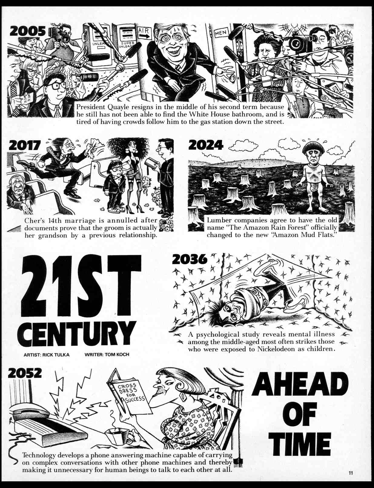 Read online MAD comic -  Issue #299 - 13