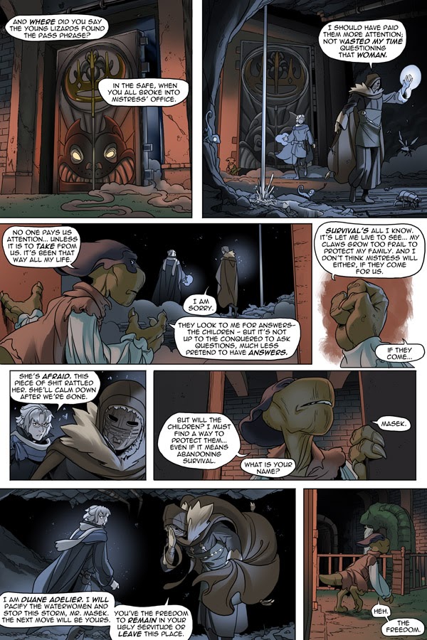 Read online Unsounded comic -  Issue #15 - 126