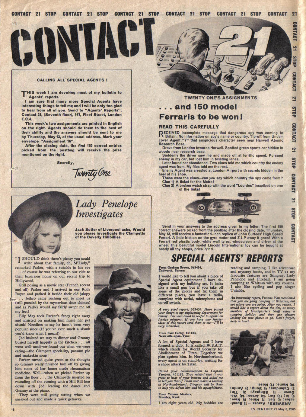 Read online TV Century 21 (TV 21) comic -  Issue #16 - 17