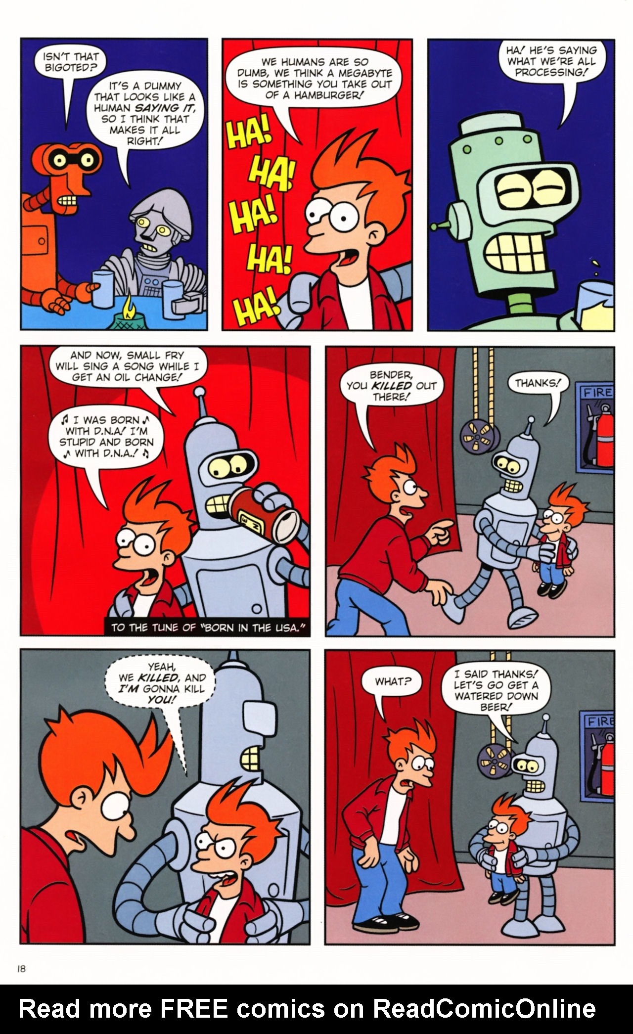 Read online Futurama Comics comic -  Issue #49 - 15