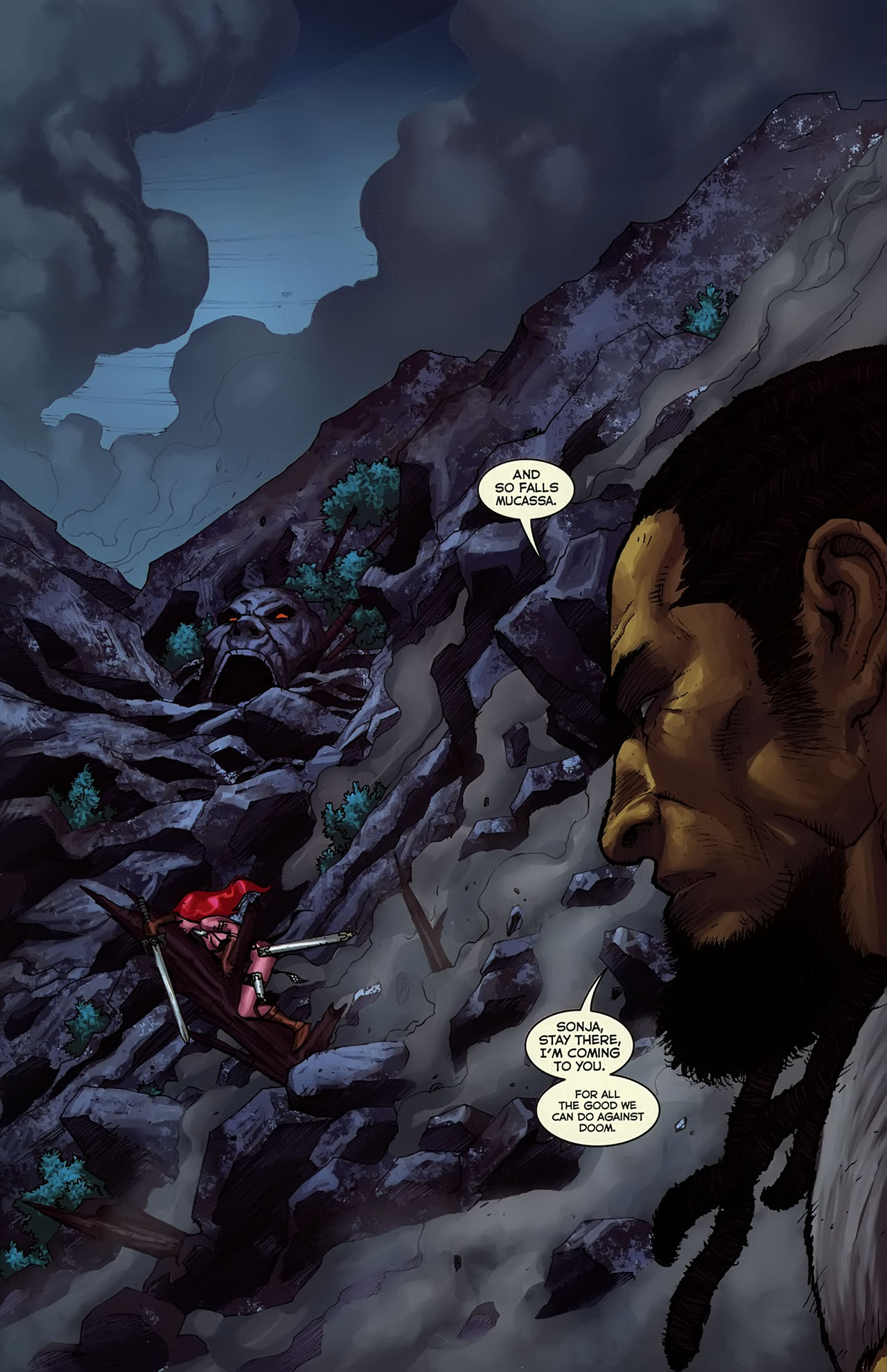 Read online Sword of Red Sonja: Doom of the Gods comic -  Issue #4 - 11