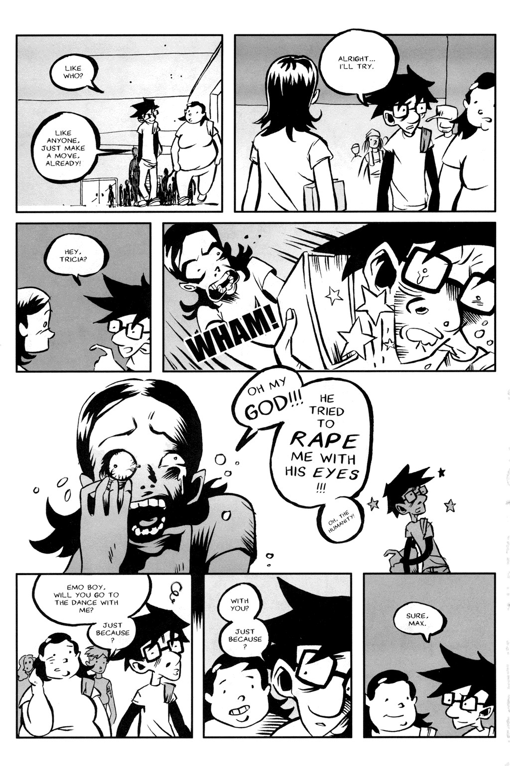 Read online Emo Boy comic -  Issue #6 - 6