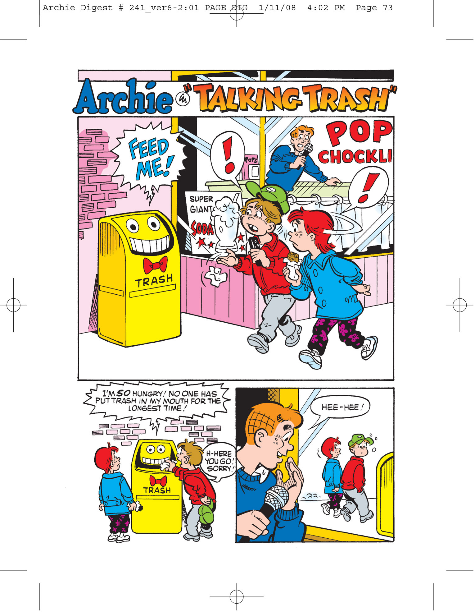 Read online Archie Digest Magazine comic -  Issue #241 - 61