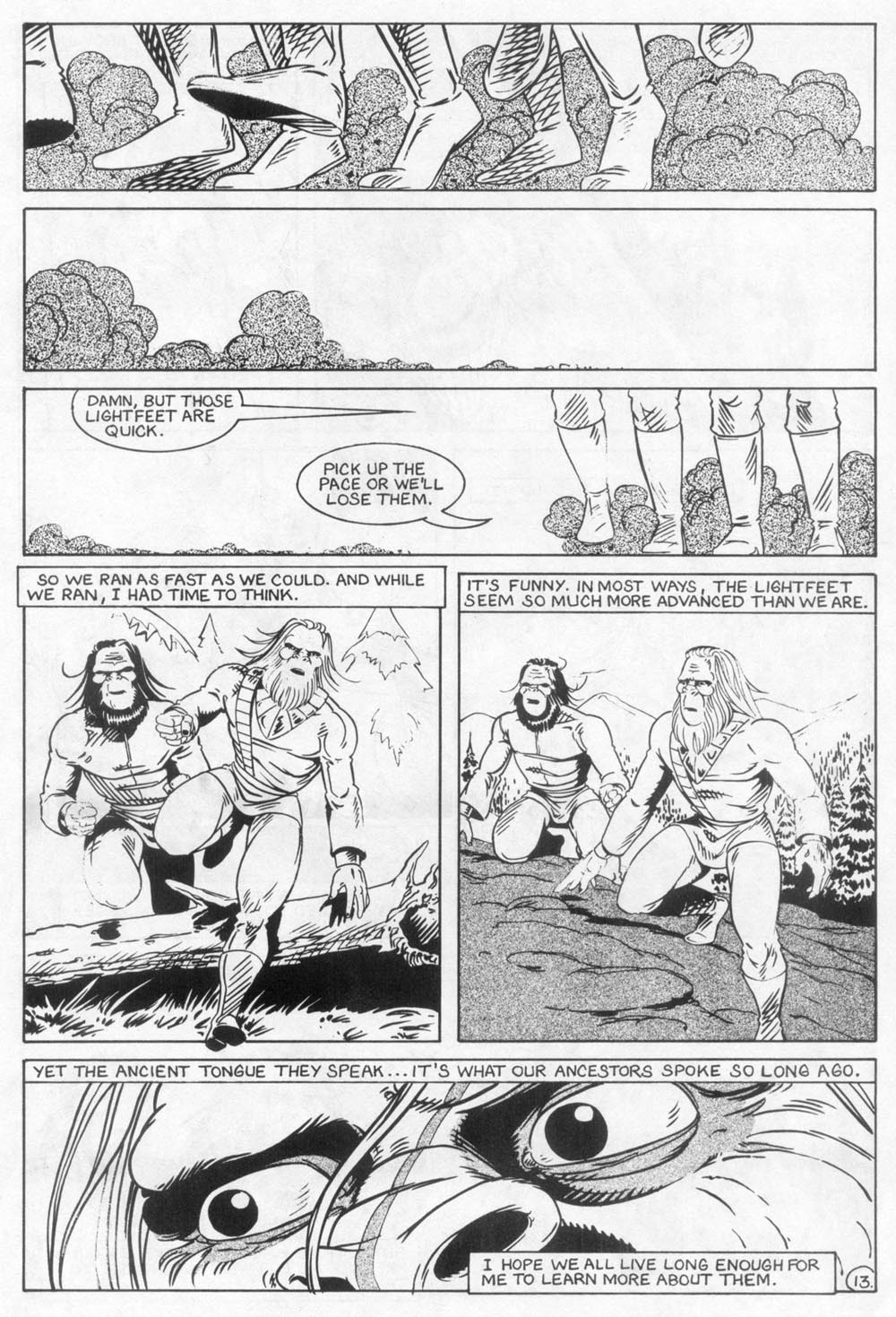 Read online Planet of the Apes (1990) comic -  Issue #24 - 15
