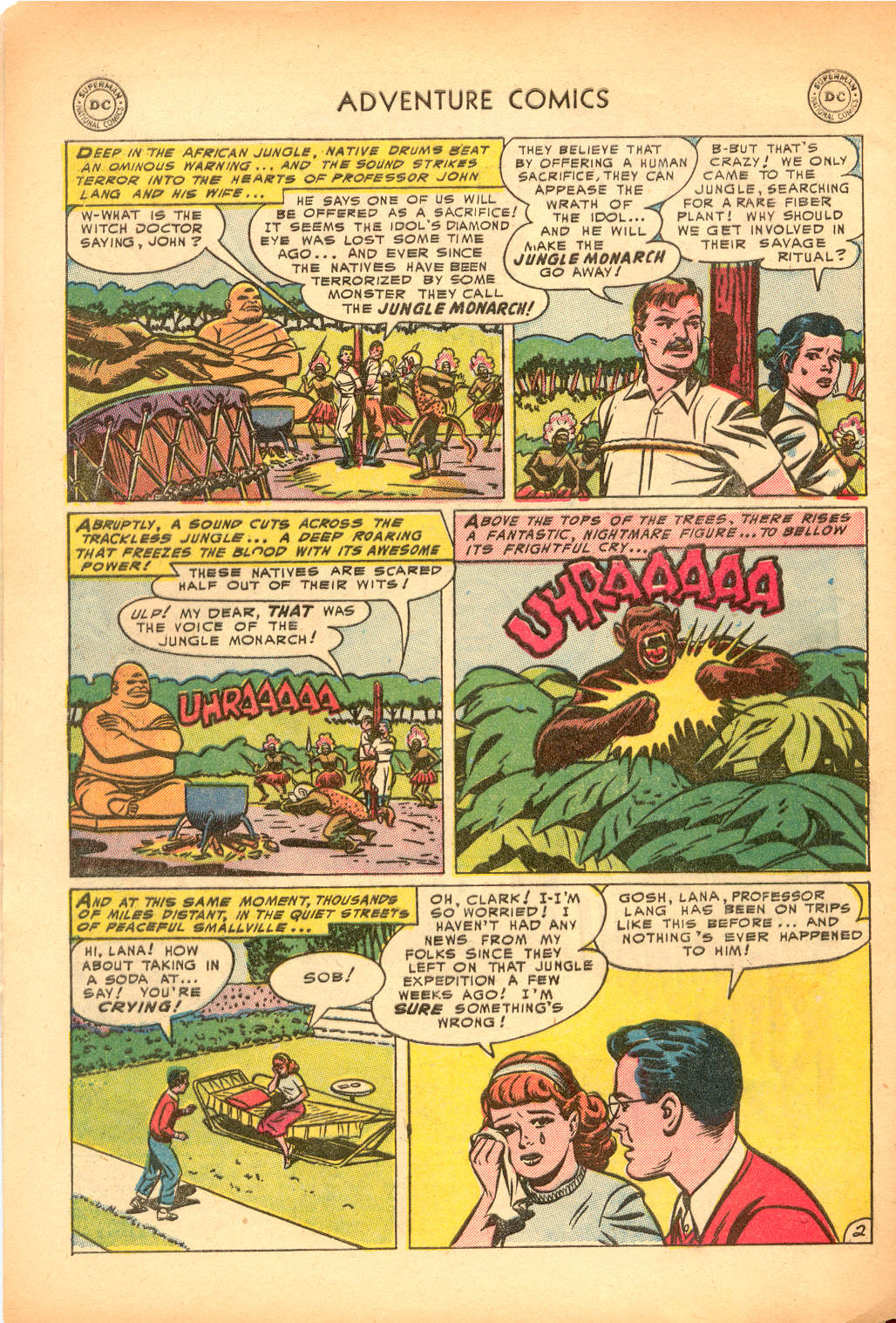 Read online Adventure Comics (1938) comic -  Issue #196 - 4