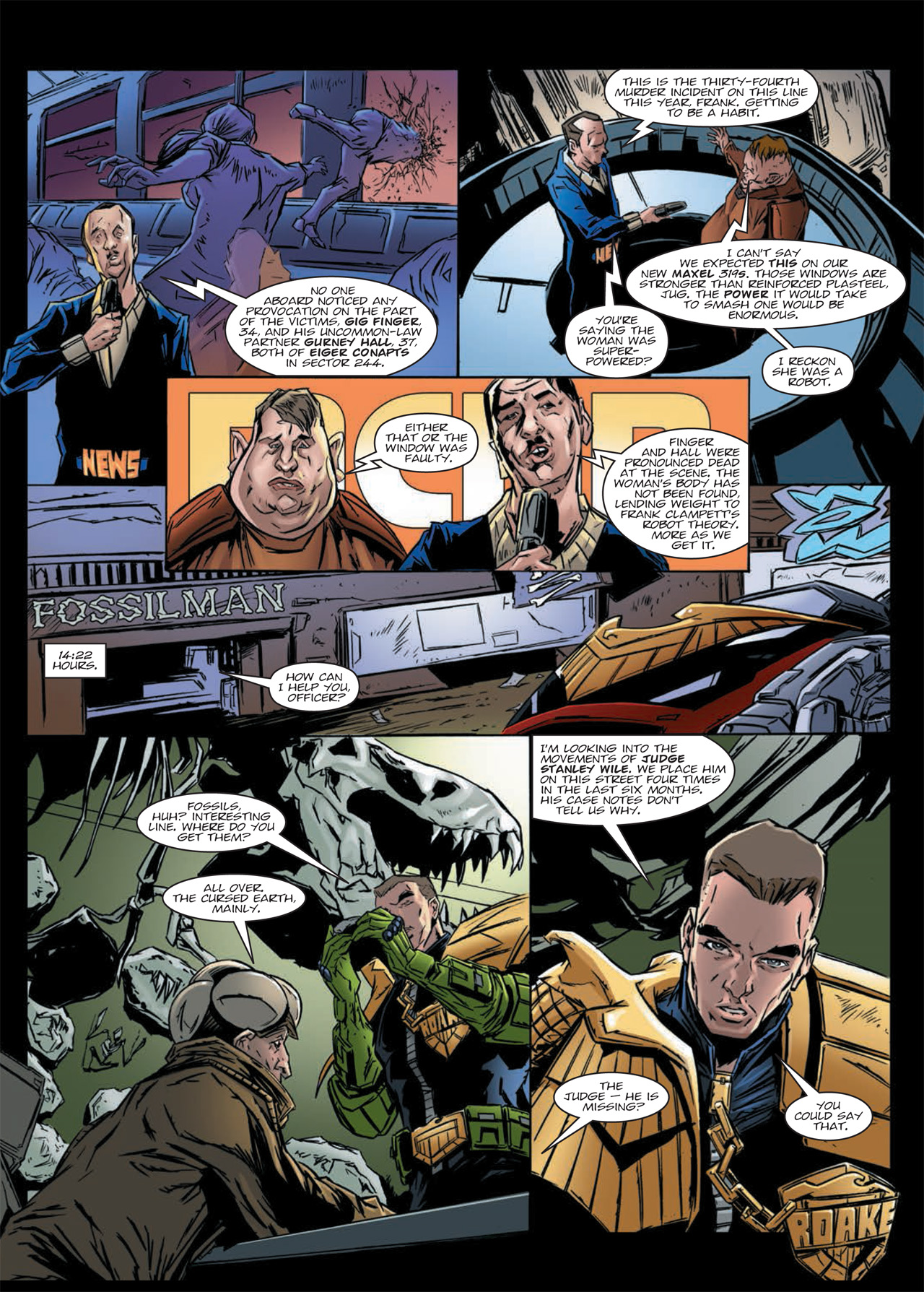Read online Judge Dredd: Day of Chaos: Endgame comic -  Issue # TPB (Part 1) - 94