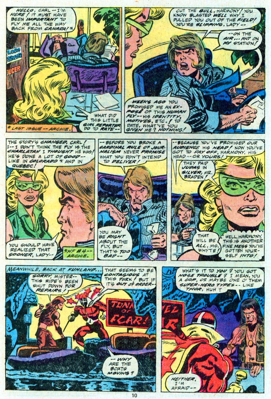 Read online The Human Fly comic -  Issue #6 - 7