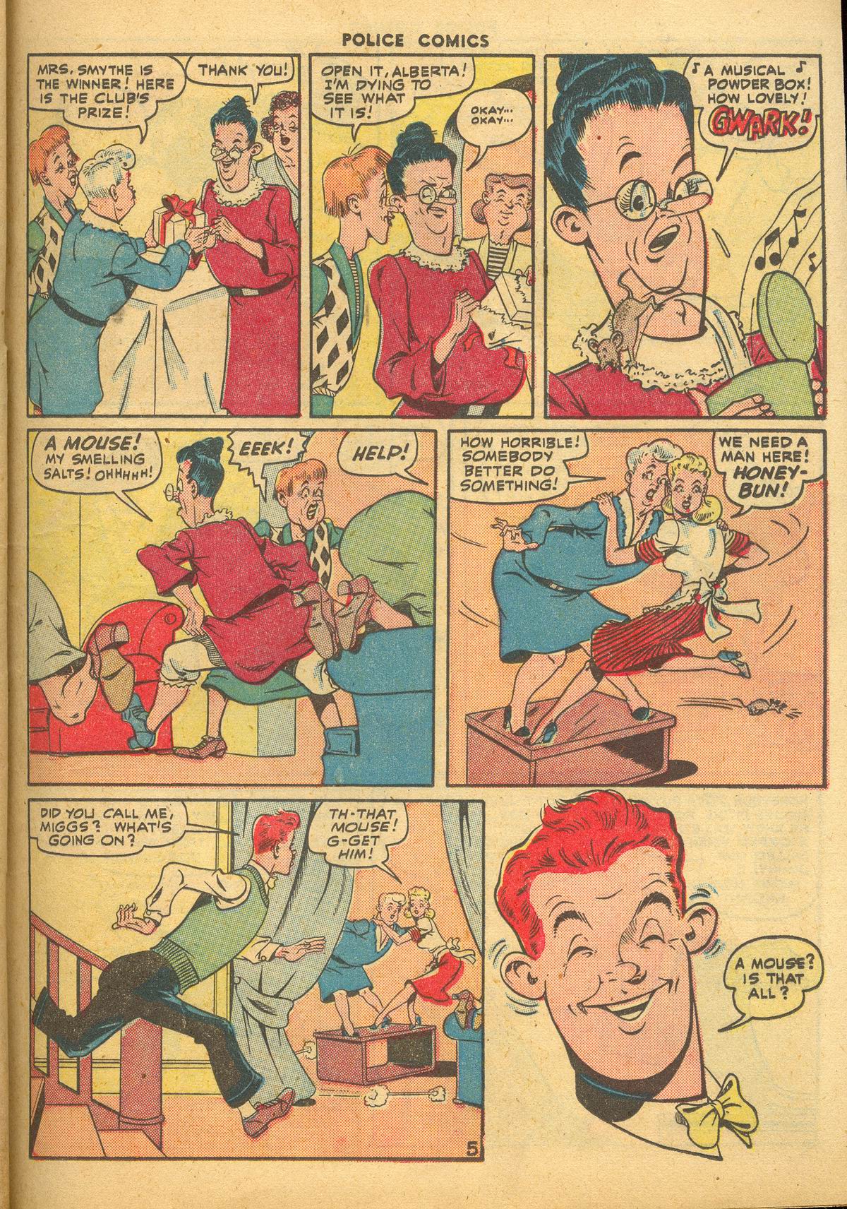 Read online Police Comics comic -  Issue #64 - 41
