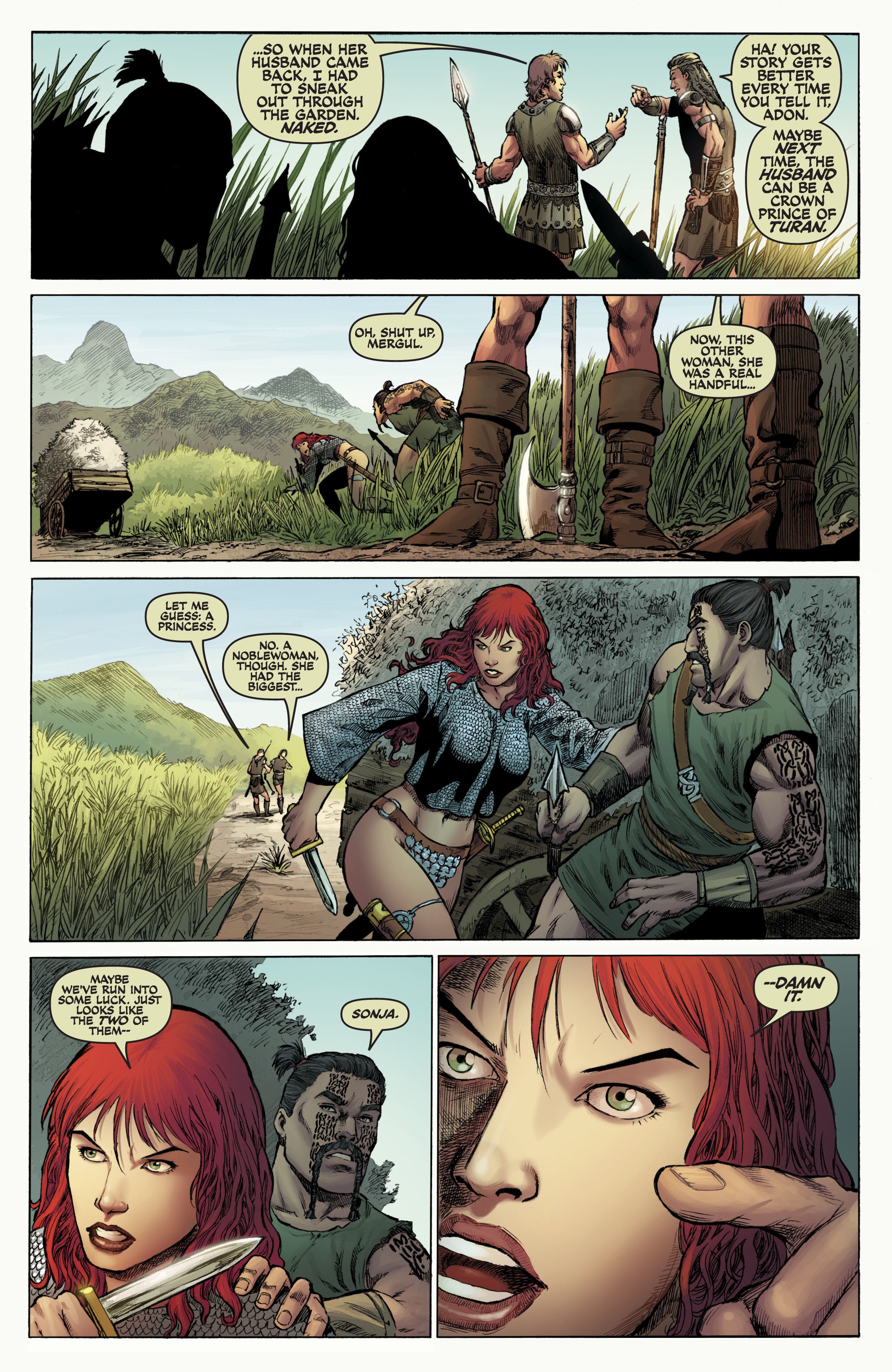 Read online Red Sonja Omnibus comic -  Issue # TPB 4 (Part 1) - 45