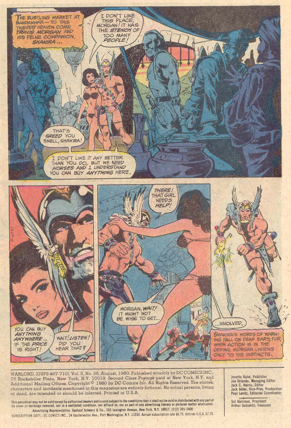 Read online Warlord (1976) comic -  Issue #36 - 2