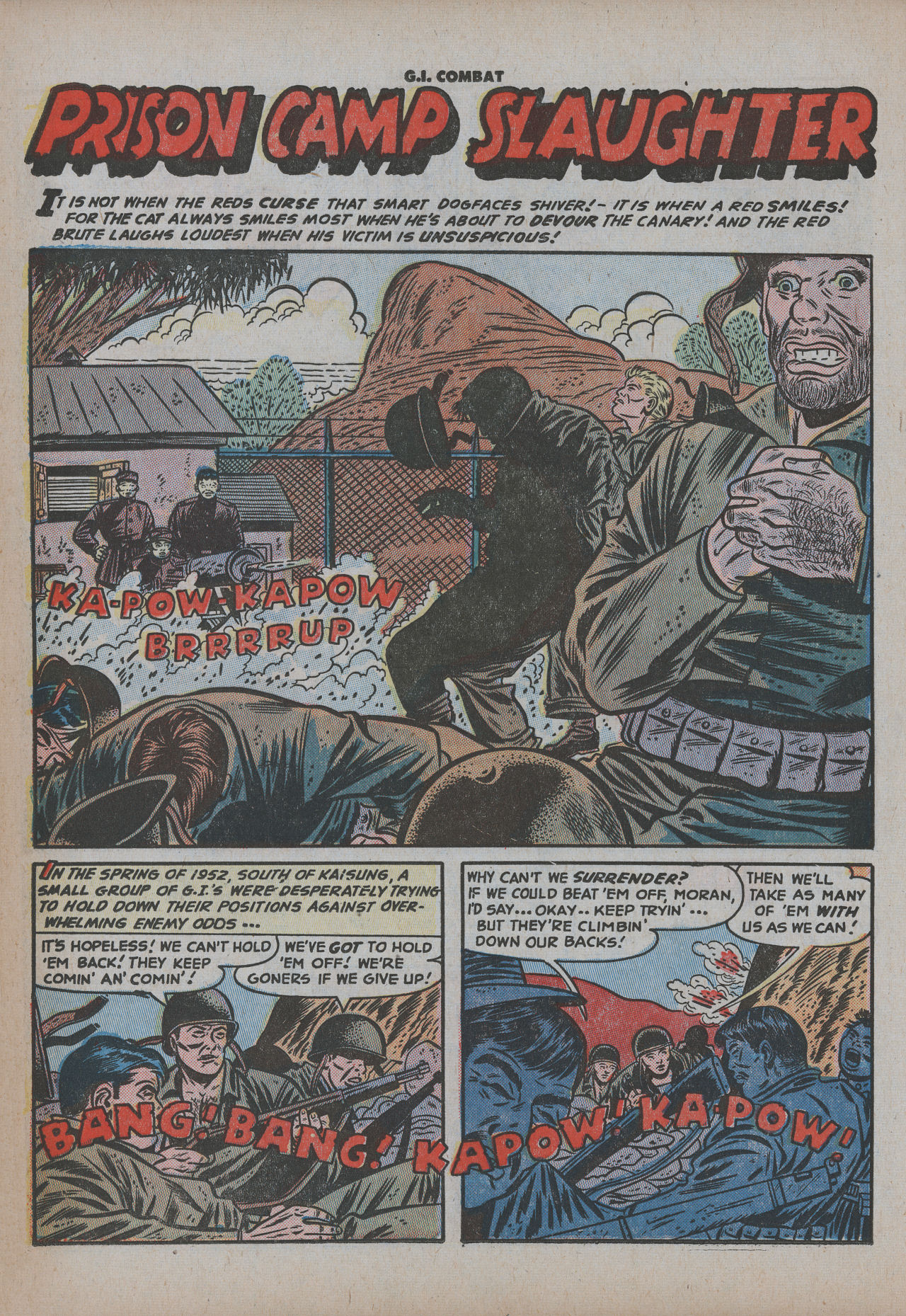 Read online G.I. Combat (1952) comic -  Issue #2 - 12
