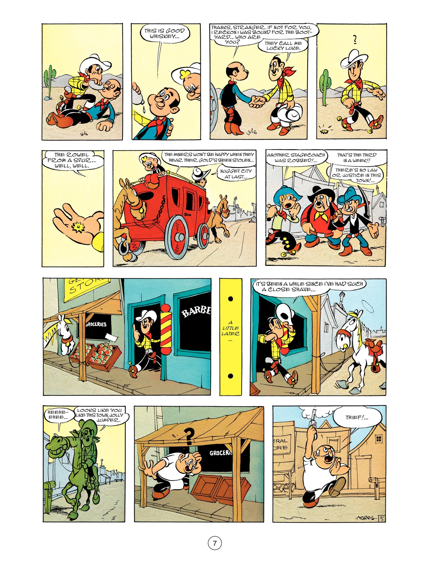 Read online A Lucky Luke Adventure comic -  Issue #55 - 7