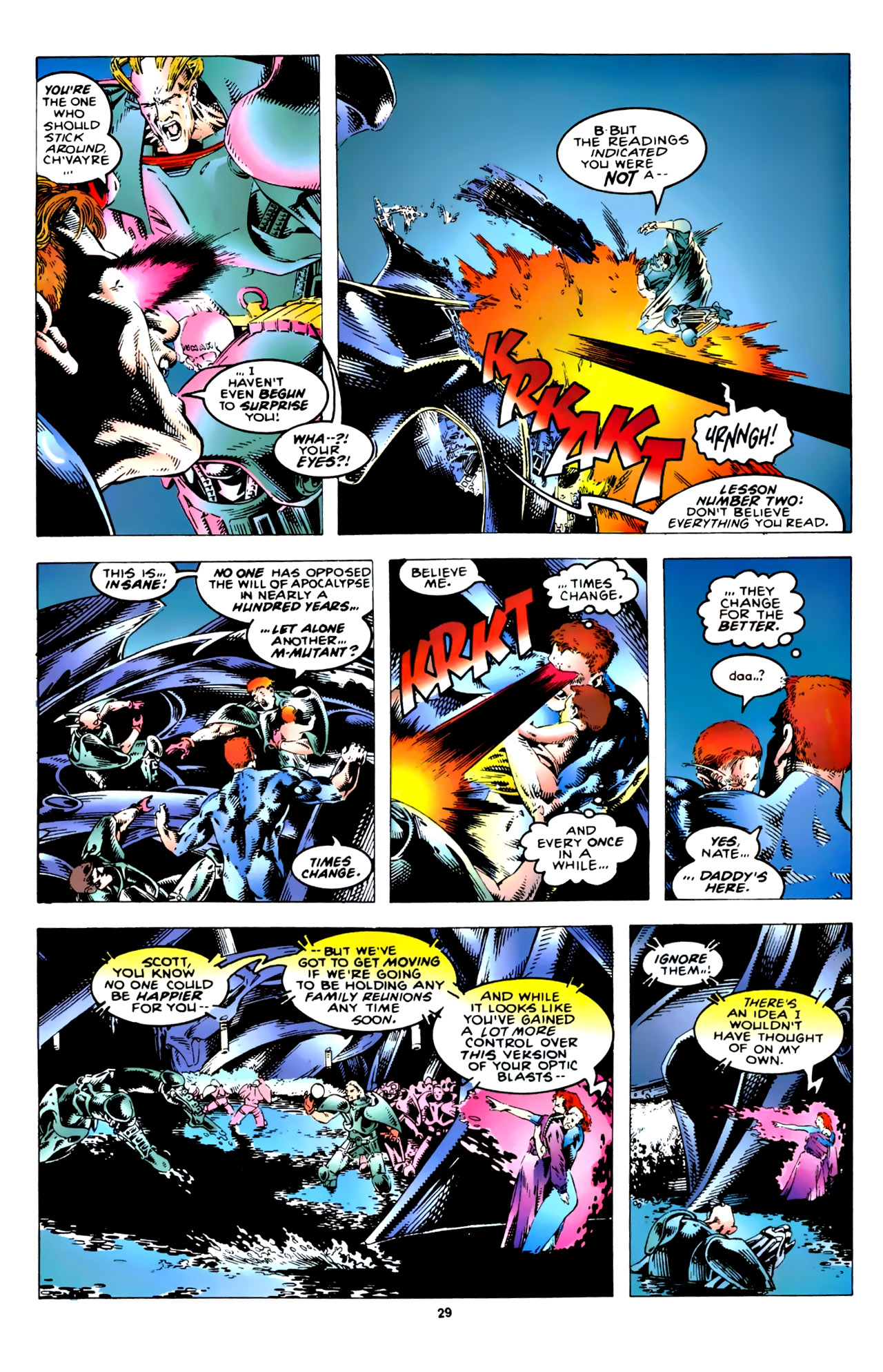 Read online The Adventures of Cyclops and Phoenix comic -  Issue #1 - 22