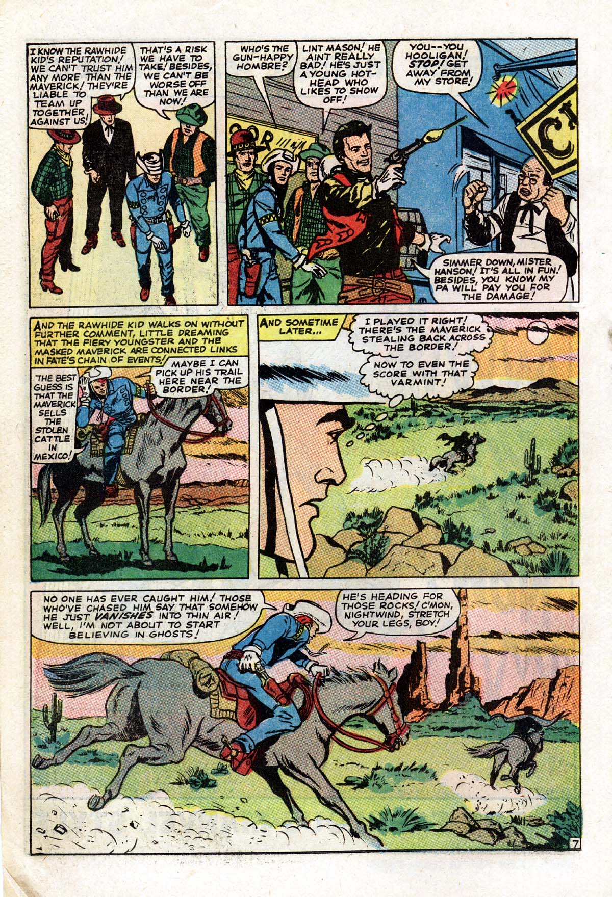 Read online The Mighty Marvel Western comic -  Issue #5 - 10