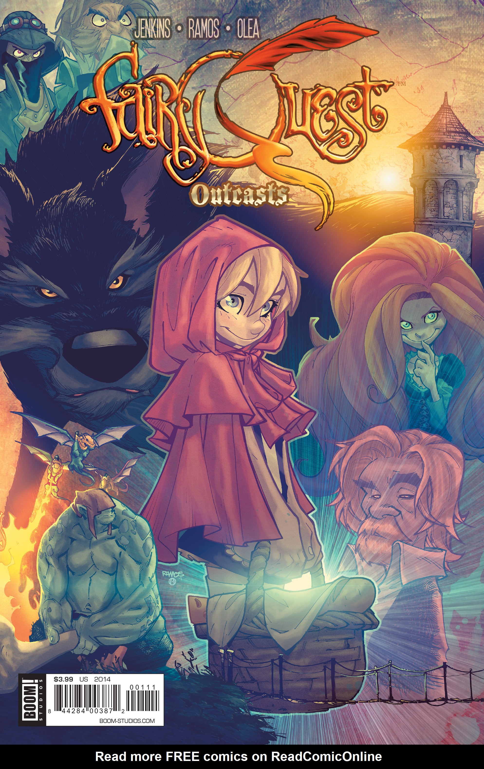 Read online Fairy Quest: Outcasts comic -  Issue #1 - 1