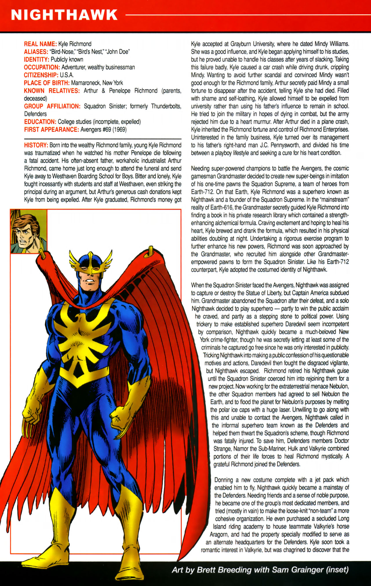Read online All-New Official Handbook of the Marvel Universe A to Z comic -  Issue #8 - 16
