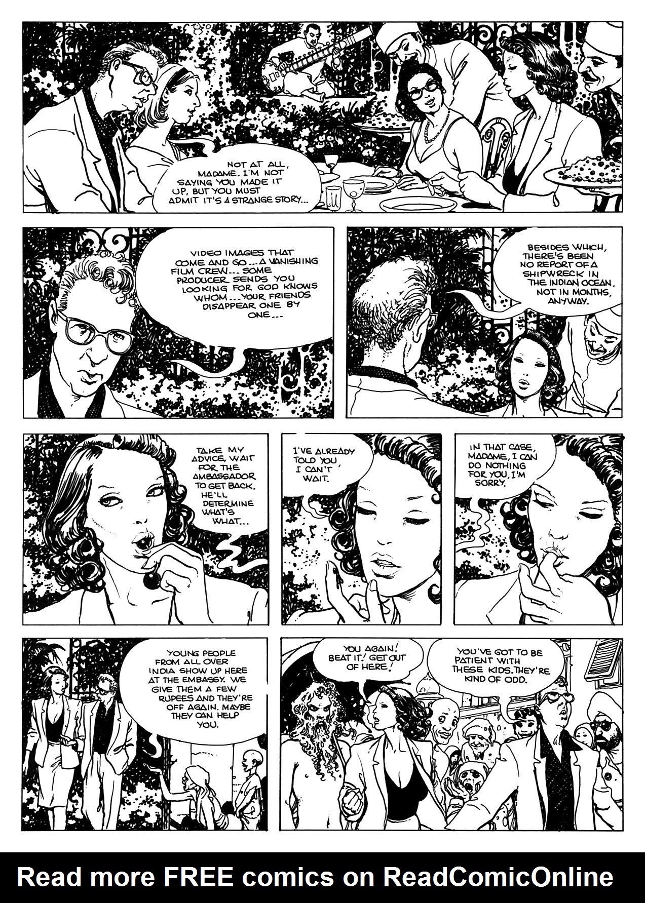 Read online Perchance to dream - The Indian adventures of Giuseppe Bergman comic -  Issue # TPB - 94