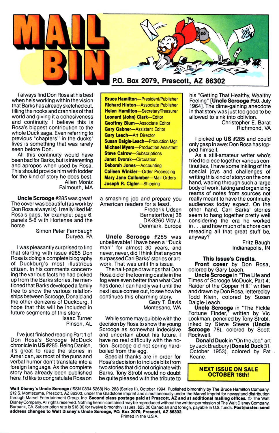 Read online Uncle Scrooge (1953) comic -  Issue #288 - 30