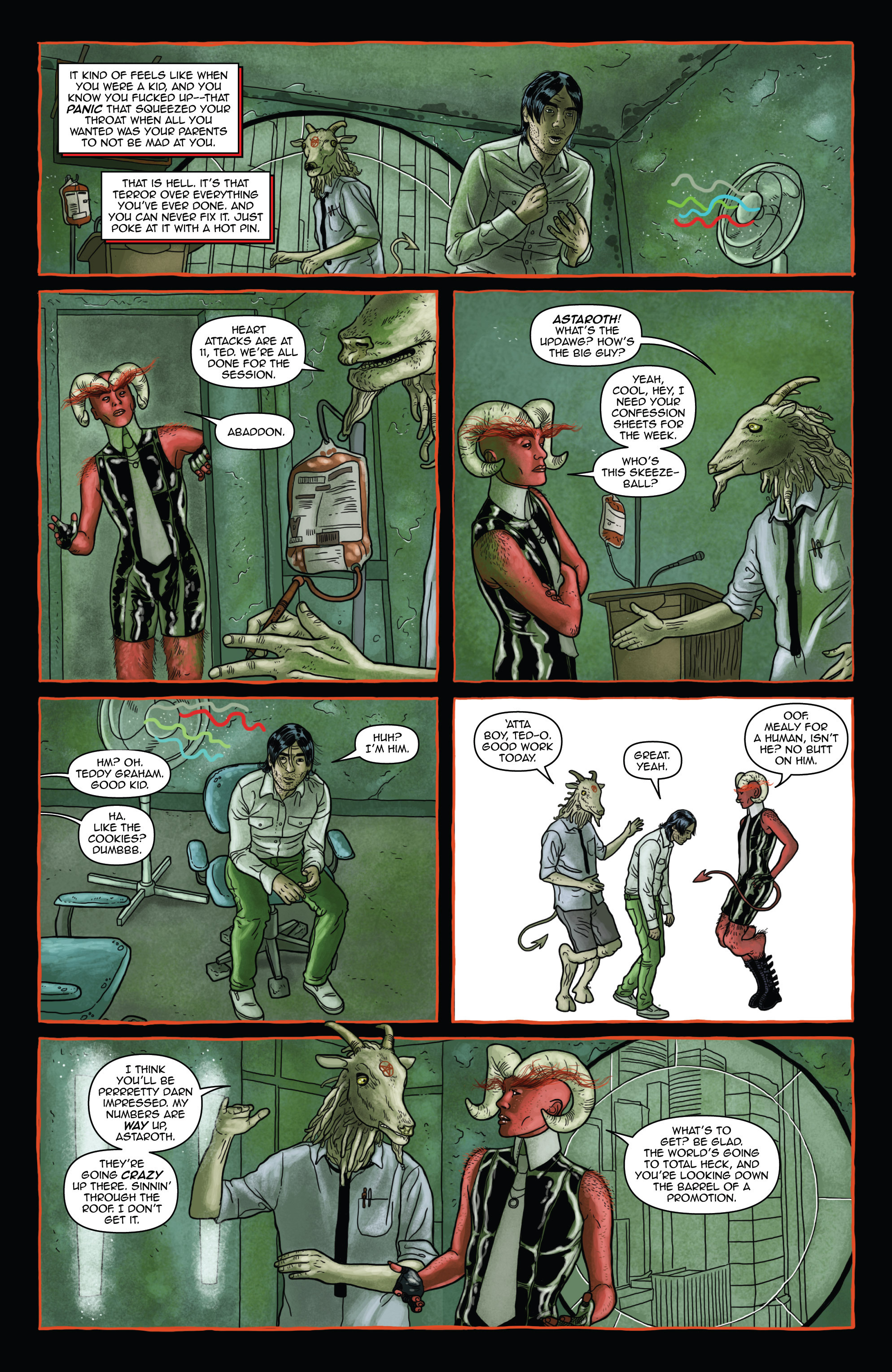 Read online Hot Damn comic -  Issue #1 - 10