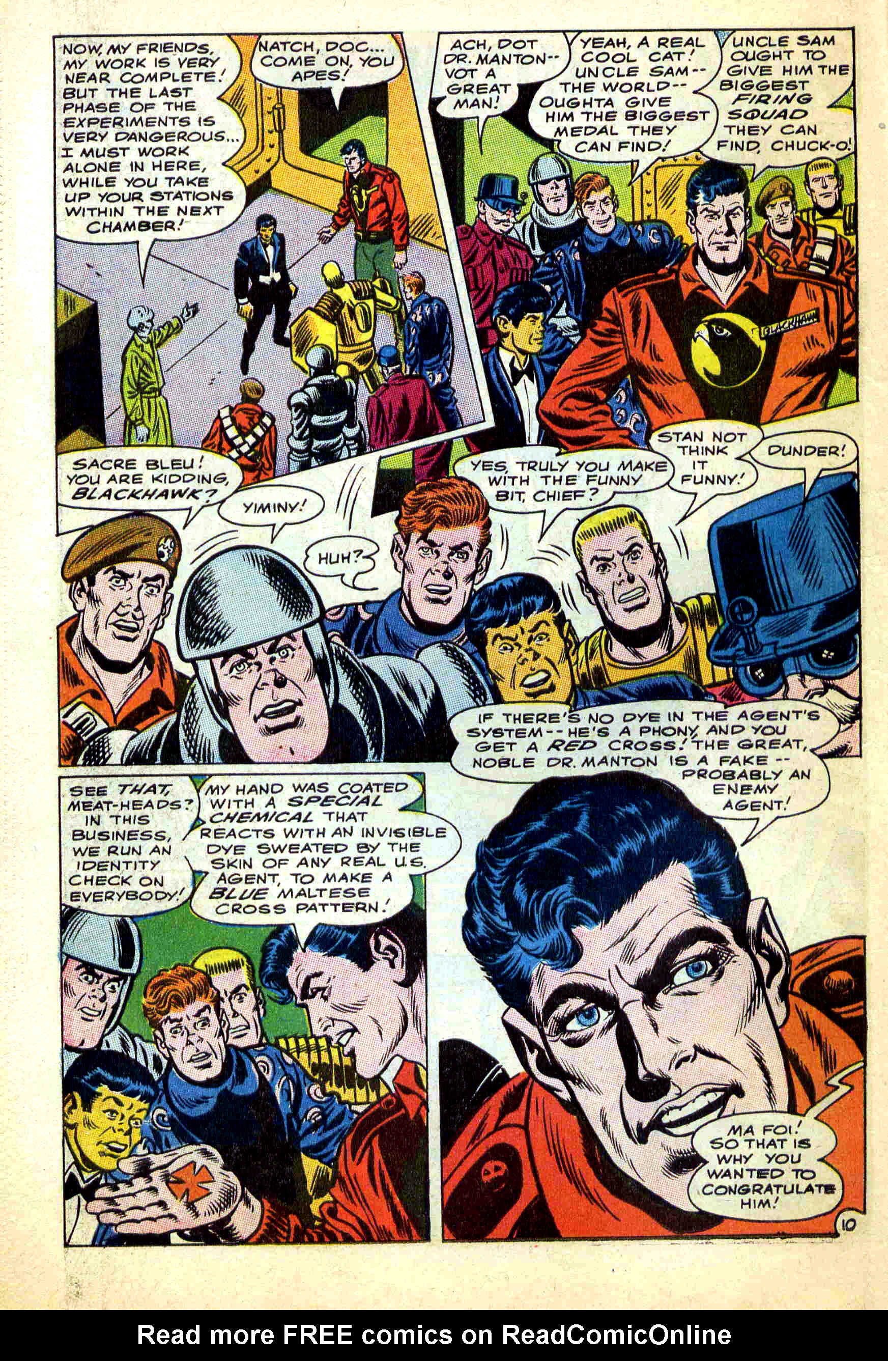 Read online Blackhawk (1957) comic -  Issue #236 - 12