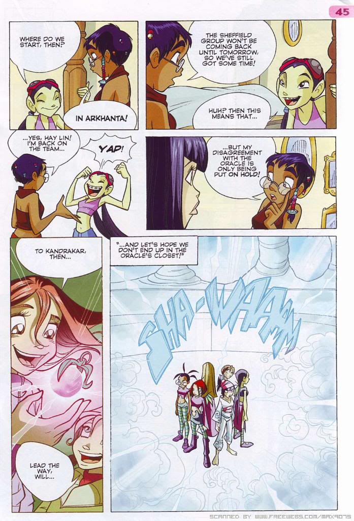 Read online W.i.t.c.h. comic -  Issue #31 - 29