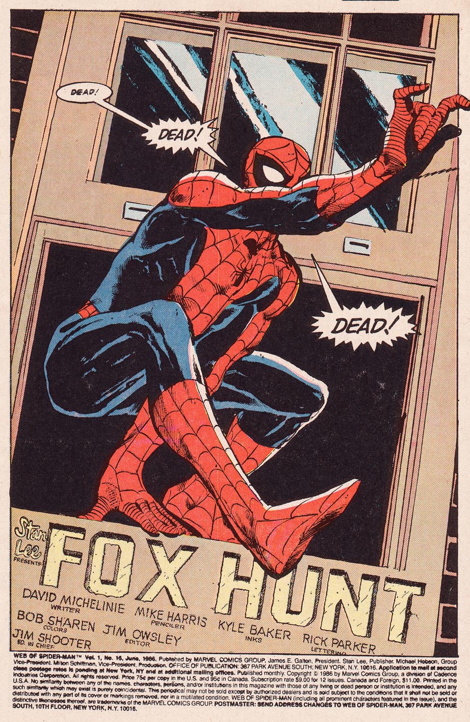 Read online Web of Spider-Man (1985) comic -  Issue #15 - 2