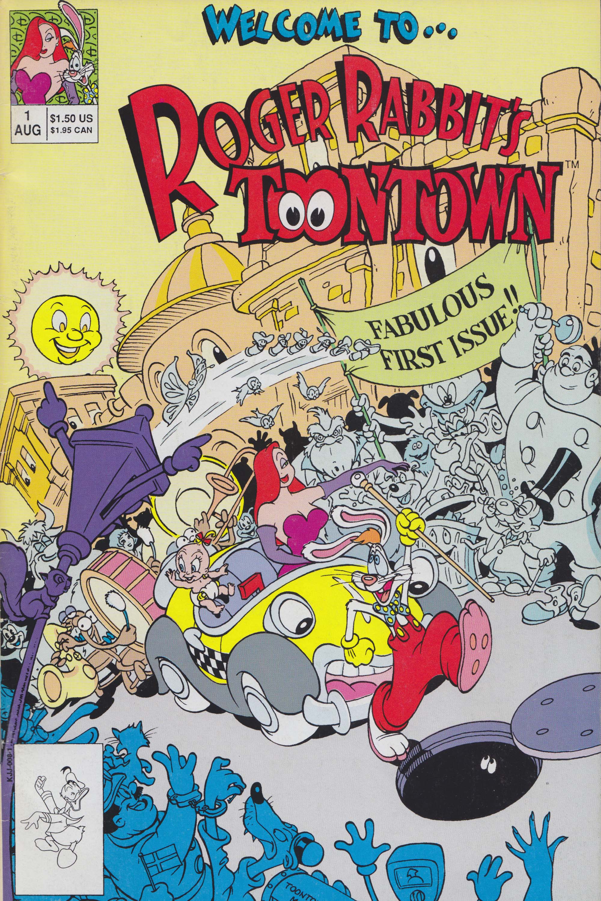 Read online Roger Rabbit's Toontown comic -  Issue #1 - 1