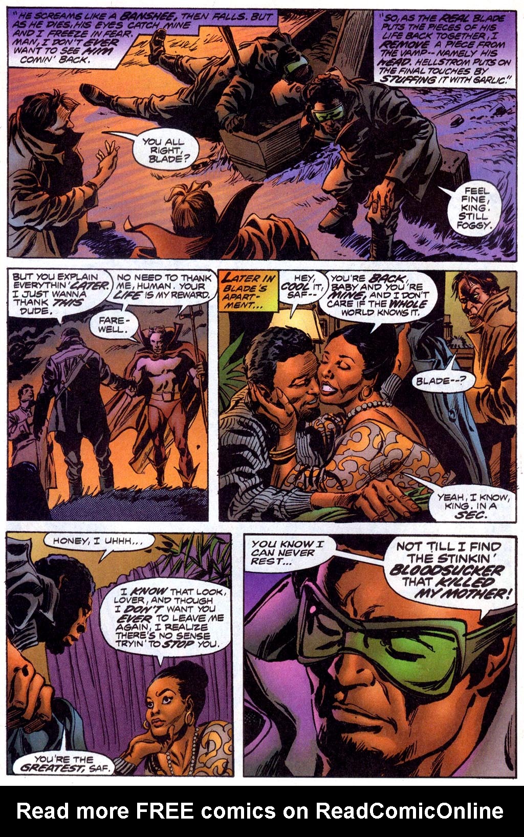 Read online Blade: The Final Glory of Deacon Frost comic -  Issue # Full - 10