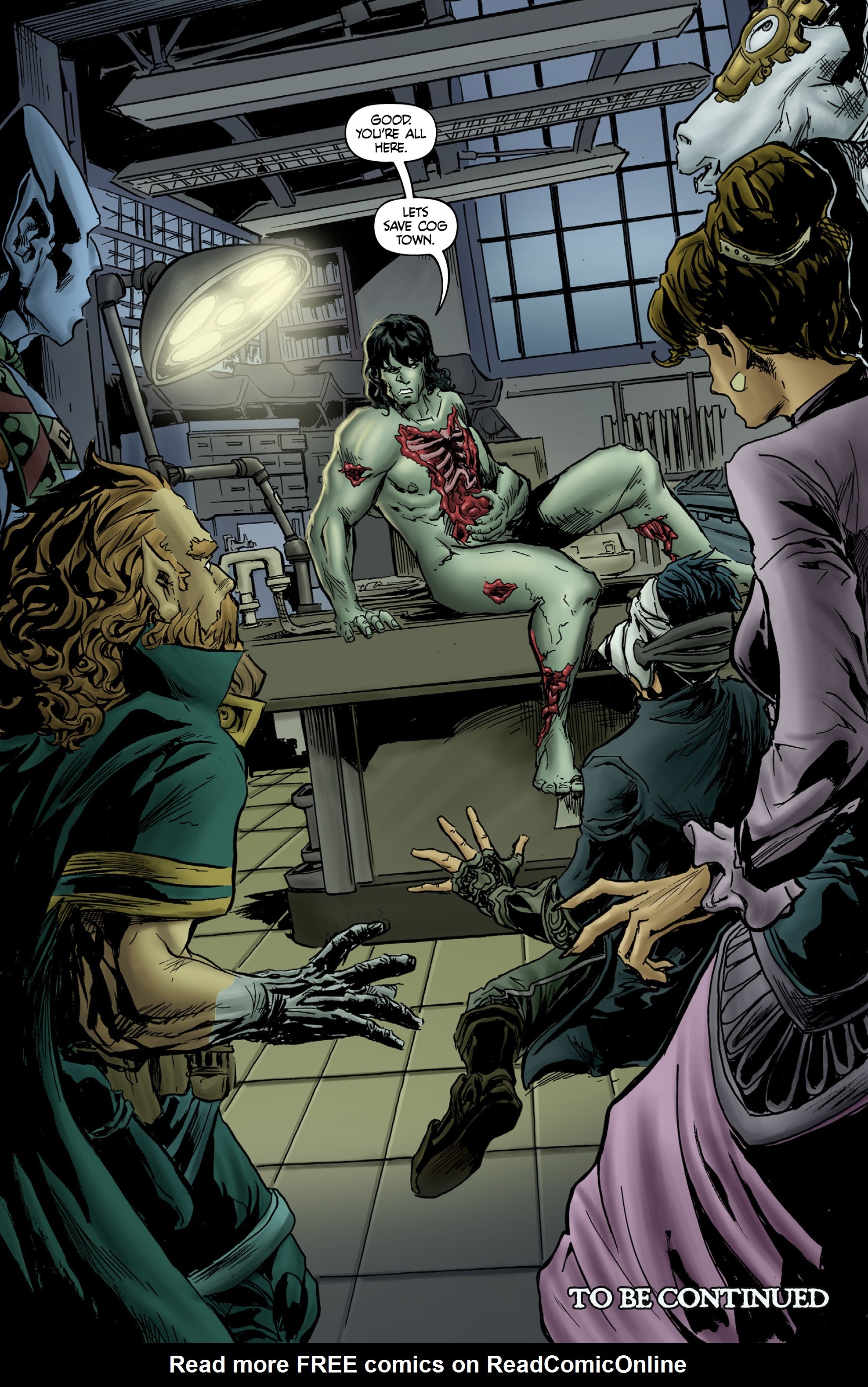 Read online Raven Nevermore comic -  Issue #7 - 32