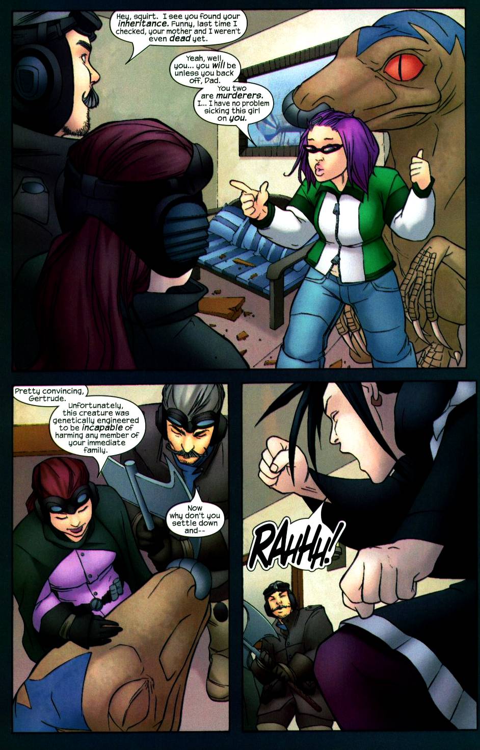 Read online Runaways (2003) comic -  Issue #5 - 16