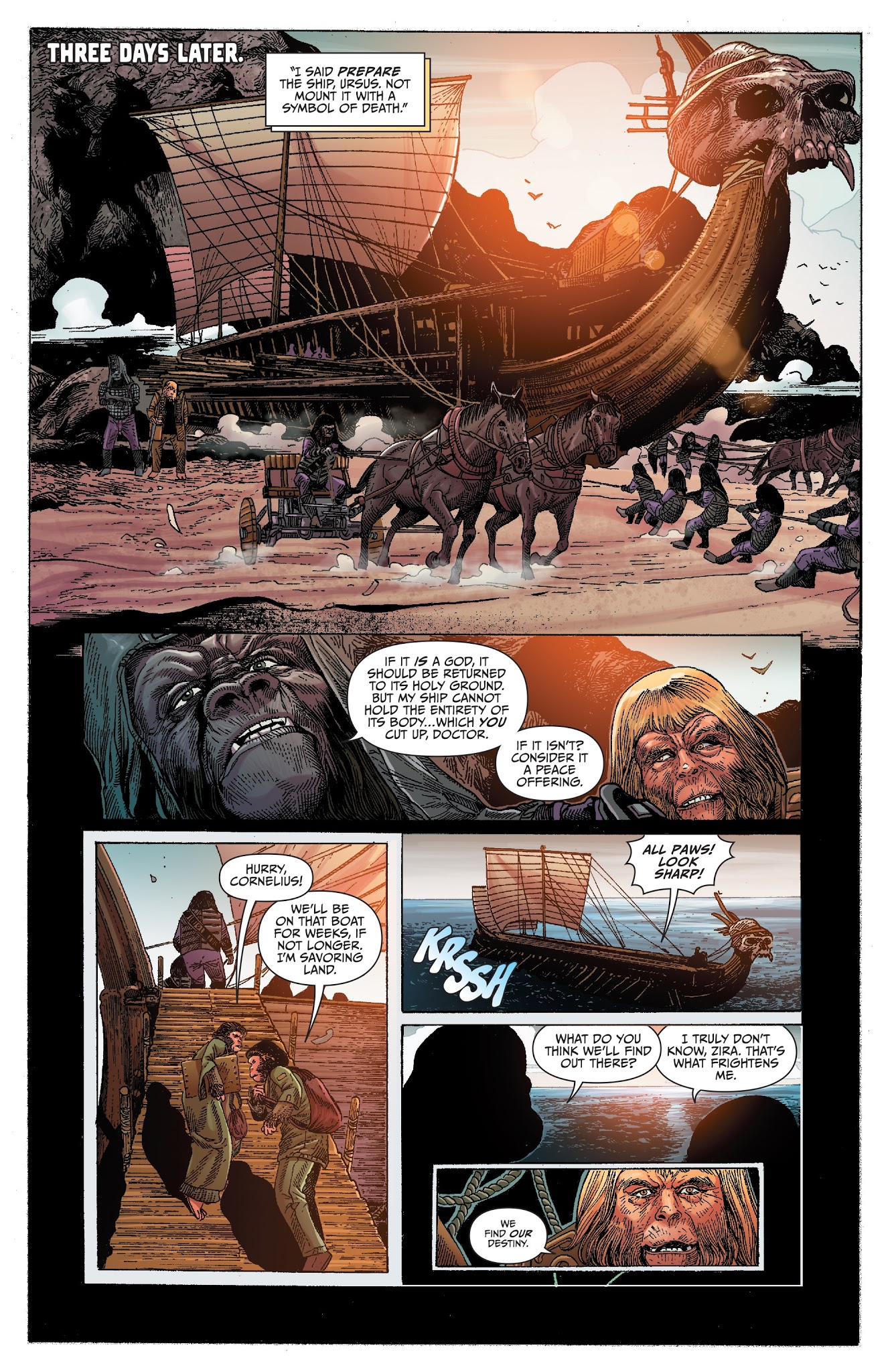 Read online Kong on the Planet of the Apes comic -  Issue #1 - 15